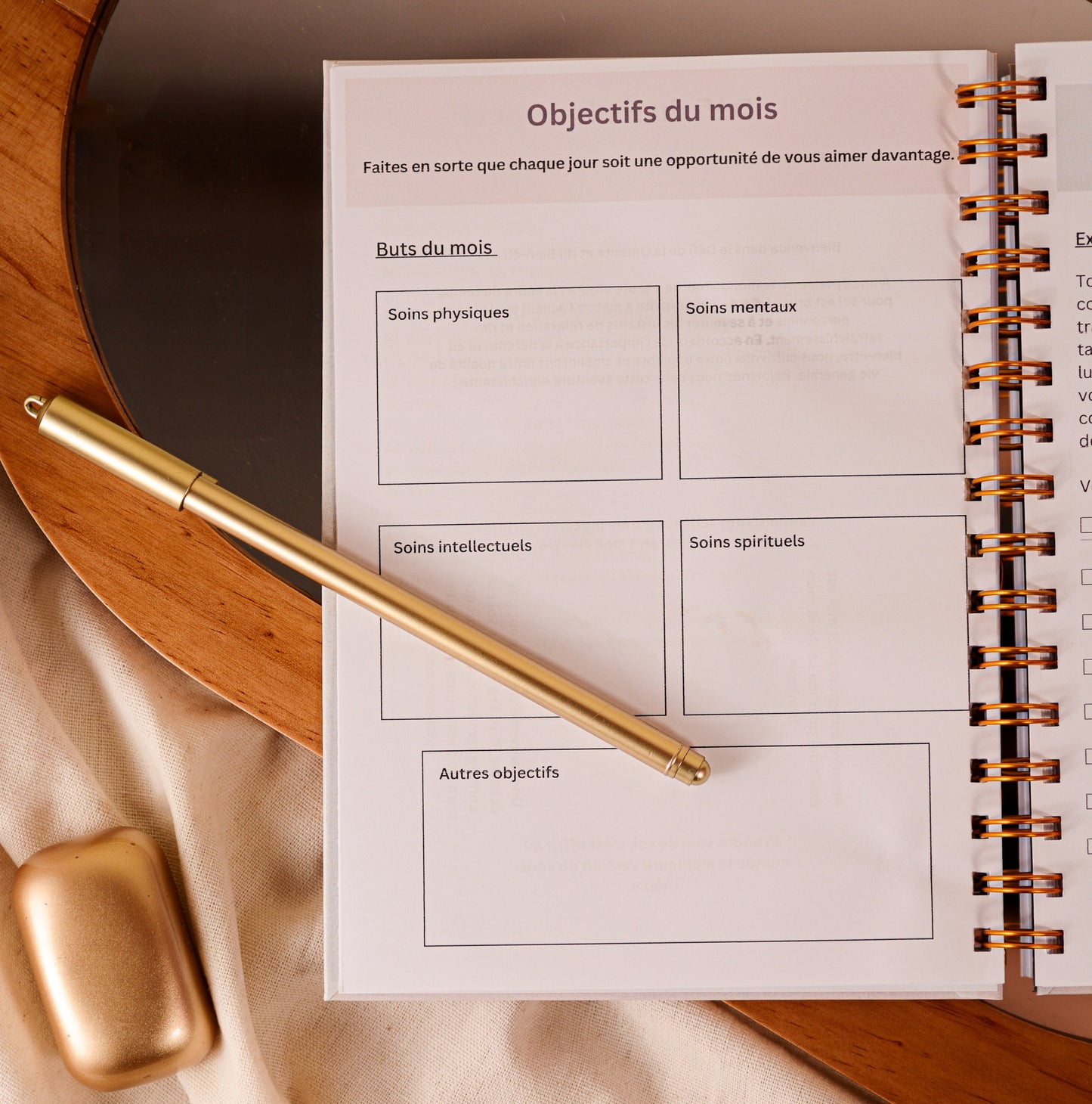Self-Care Planner